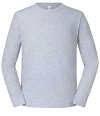 SS624 (613600)  Premium Long Sleeve T-Shirt Heather Grey colour image